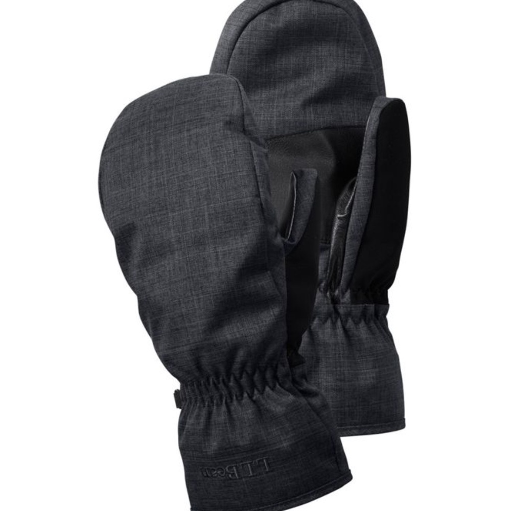 LL BEAN BAXTER STATE GOOSE DOWN PARKA MITTENS